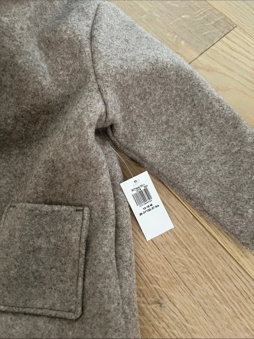 Old Navy Toddler Pea Coat in Taupe